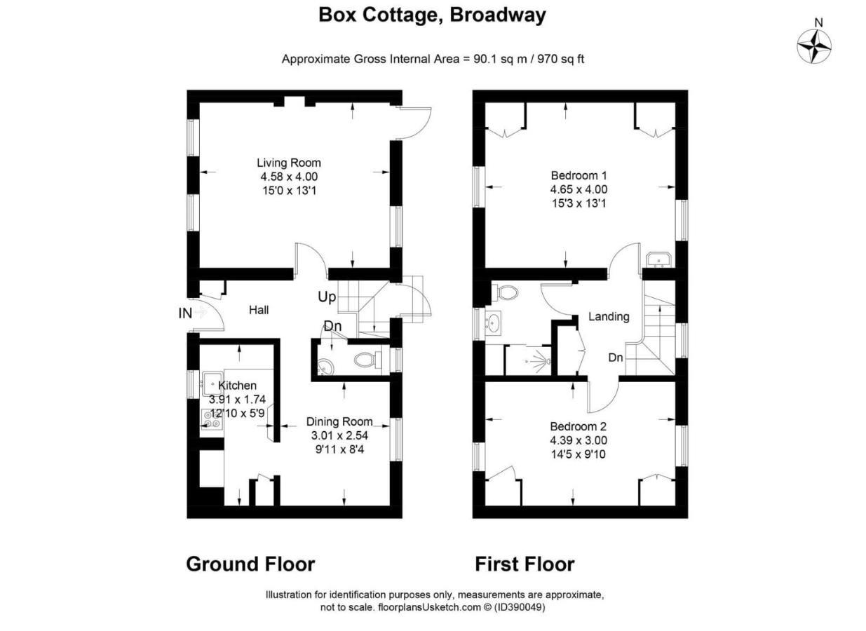 Box Cottage Broadway  Extérieur photo